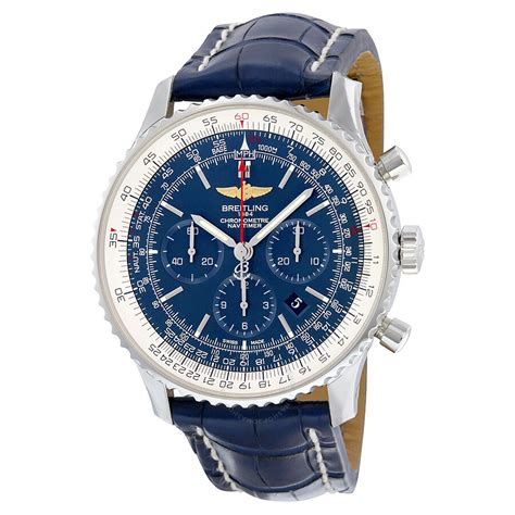 breitling blue navitimer 01 43|breitling navitimer blue face.